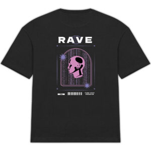 T-shirt Unisexe Oversized RAVE