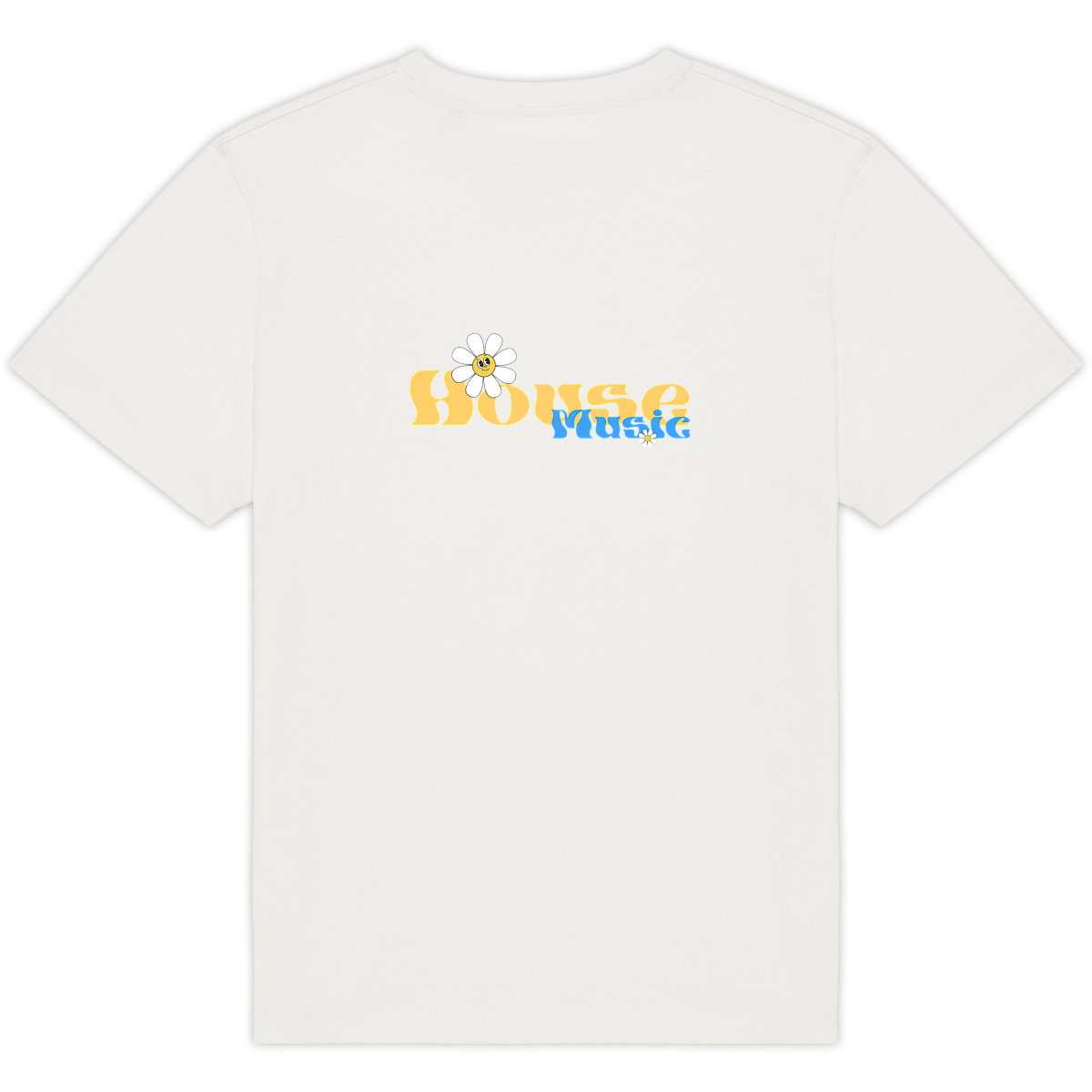T-shirt Unisexe Oversized HOUSE MUSIC édition Flower